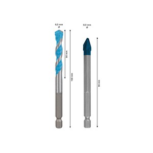 6949509245588 - AKTION BOSCH EXPERT HEX-9 Hard Ceramic + HEX-9 Multi Construction Bohrer-Set 2 St mit Prämie nach Registrierung