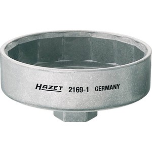 4000896013357 - Lfilter-Schlüssel 2169-1 Vierkant hohl 125 mm (1 2 Zoll) Außen-15-ka - Hazet