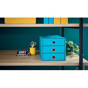 4002432128709 - AKTION LEITZ Schubladenbox Click & Store Cosy blau 53680061 DIN A4 mit 3 Schubladen mit Prämie nach Registrierung 4002432128709 - AKTION LEITZ Schubladenbox Click & Store Cosy blau 53680061 DIN A4 mit 3 Schubladen mit Prämie nach Registrierung