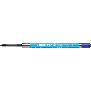 Schneider Slider 755 Kugelschreiberminen XB blau, 3 St.