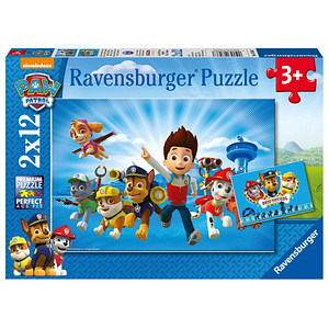 4005556075867 - Kinderpuzzle - 07586 Ryder und die Paw Patrol - Puzzle für Kinder ab 3 Jahren Paw Patrol Puzzle mit 2x12 T 4005556075867 - Kinderpuzzle - 07586 Ryder und die Paw Patrol - Puzzle für Kinder ab 3 Jahren Paw Patrol Puzzle mit 2x12 T