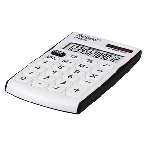 8595179506054 - Taschenrechner SHC312 Solar- Batterie LCD-Display weiß schwarz 1-zeilig 12-stellig 8595179506054 REBELL RE-SHC312BK BX 8595179506054 - Taschenrechner SHC312 Solar- Batterie LCD-Display weiß schwarz 1-zeilig 12-stellig 8595179506054 REBELL RE-SHC312BK BX