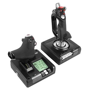 5099206069893 - Logitech Gaming Saitek X52 Pro Flight Flugsimulator-Joystick USB Schwarz