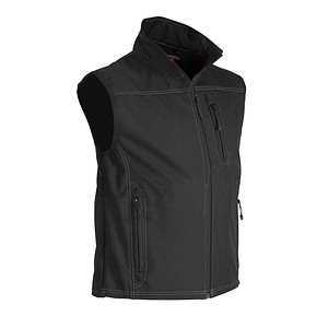 BLAKLÄDER® unisex Softshellweste 8170 schwarz Größe L