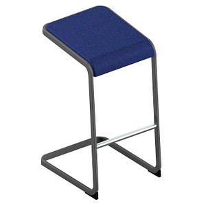 8056457078453 - Hocker OCSTOA01 2R90 C-STOOL dunkelblau bis 110kg 8056457078453 Quadrifoglio