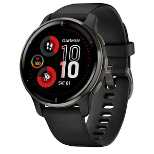 GARMIN Venu 2 Plus Smartwatch schwarz, schiefergrau