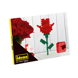 4002372401511 - 40151 Postkarte Rose Mini- Bausteine 4002372401511 Idena 4002372401511 - 40151 Postkarte Rose Mini- Bausteine 4002372401511 Idena