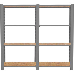 8425437127519 - Regal OFFICLICK 8425437127519 grau braun 1600 x 300 x 1500 cm 8425437127519 Simonrack 8425437127519 - Regal OFFICLICK 8425437127519 grau braun 1600 x 300 x 1500 cm 8425437127519 Simonrack