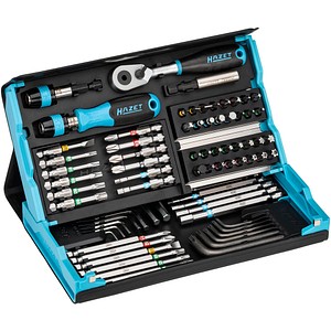 4000896244539 - 2200SC-31 Bit-Set 73teilig Schlitz Kreuzschlitz Phillips Kreuzschlitz Pozidriv Innen-Sechskant Innen-TORX Tamper Resistant Torx