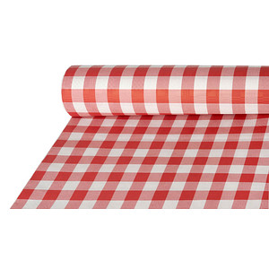 4002911523933 - Tischdecke Vichy Karo 88163 rot weiß 1000 cm x 500 m 4002911523933 PAPSTAR