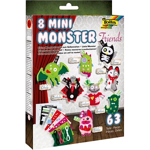 4001868056563 - Näh-Set MINI MONSTER FRIENDS 63-teilig in bunt 4001868056563 - Näh-Set MINI MONSTER FRIENDS 63-teilig in bunt