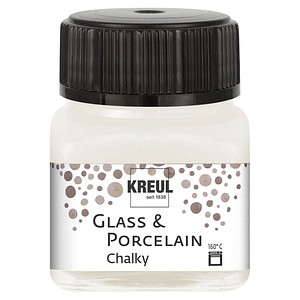 4000798119409 - Glass & Porcelain Chalky white cotton 20 ml Künstlerfarben - Kreul 4000798119409 - Glass & Porcelain Chalky white cotton 20 ml Künstlerfarben - Kreul