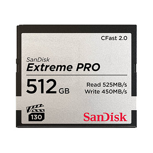 0619659150822 - SDCFSP-512G-G46D - CFast-Speicherkarte 512GB Extreme Pro 20 VPG130 (SDCFSP-512G-G46D) - Sandisk