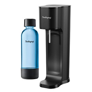 4065672000686 - Sodapop Wassersprudler Joy ECO Schwarz Grundgerät inkl 1 PET-Flasche und 1 CO2-Zylinder 4065672000686 - Sodapop Wassersprudler Joy ECO Schwarz Grundgerät inkl 1 PET-Flasche und 1 CO2-Zylinder