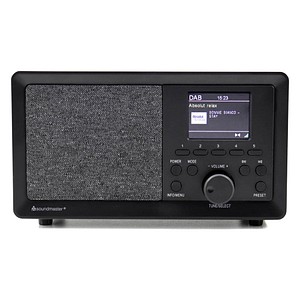 4005425012375 - DAB350SW Tischradio dab+ ukw usb Inkl Lautsprecherbox Weckfunktion Schwarz - Soundmaster 4005425012375 - DAB350SW Tischradio dab+ ukw usb Inkl Lautsprecherbox Weckfunktion Schwarz - Soundmaster
