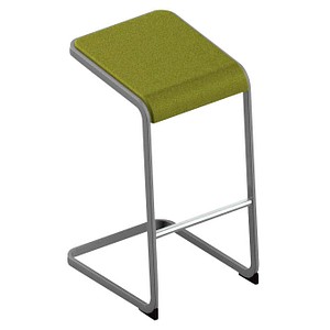 8056457078583 - Hocker OCSTOA01 3MAZ C-STOOL grün bis 110kg 8056457078583 Quadrifoglio