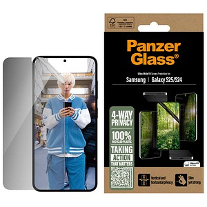 5715685017193 - 4-WAY PRIVACY Display-Schutzglas für Samsung Galaxy S25 5715685017193 PanzerGlass 5715685017193 - 4-WAY PRIVACY Display-Schutzglas für Samsung Galaxy S25 5715685017193 PanzerGlass