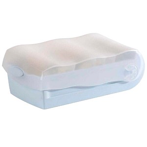 4012473121348 - CROCO Karteikasten DIN A8 für 500 Karteikarten pastellblau-transparent mit Deckel 4012473121348 100 Stück 4012473121348 - CROCO Karteikasten DIN A8 für 500 Karteikarten pastellblau-transparent mit Deckel 4012473121348 100 Stück