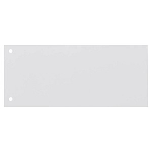 9003266750970 - Trennstreifen 201950WS Premium weiß 180g gelocht 24x105cm 9003266750970 100 Stück