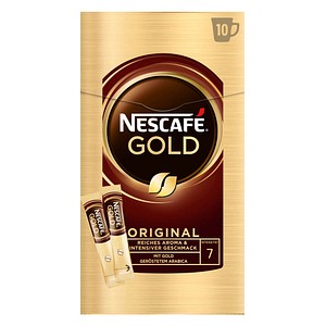 NESCAFÉ Gold Original Sticks Instantkaffee, kräftig, 10 Stück