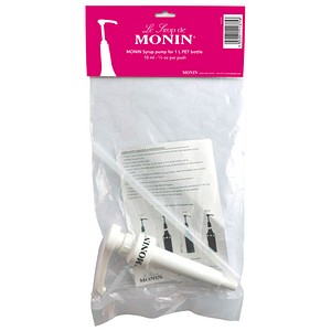 MONIN® Pumpaufsatz 10 ml für 1 Liter PET-Flasche weiß, 1 St.