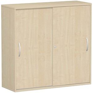 4038933487113 - Schiebetürenschrank Flex S-312353-AA ahorn 2 Fachböden 1200 x 425 x 1182 cm