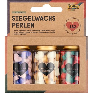 4001868142761 - Siegelwachs Perlen CLASSIC mehrfarbig 162 St