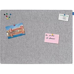 Legamaster Pinnwand BOARD-UP Akustik 75,0 x 50,0 cm Textil grau