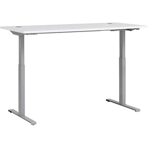 4027181112540 - Elektrischer Schreibtisch höhenverstellbar Kreto 1600 Weiss 160 cm x 71 - 117 cm x 75 cm Büroschreibtische von Büromöbel Experte 4027181112540 - Elektrischer Schreibtisch höhenverstellbar Kreto 1600 Weiss 160 cm x 71 - 117 cm x 75 cm Büroschreibtische von Büromöbel Experte