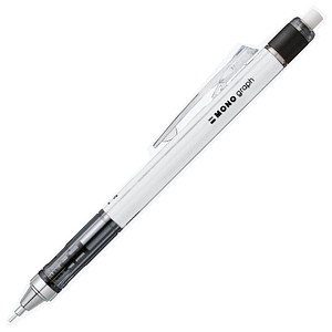 4901991545883 - Druckbleistift MONO graph SH-MG23-R7 weiß schwarz 07mm HB 4901991545883 Tombow 4901991545883 - Druckbleistift MONO graph SH-MG23-R7 weiß schwarz 07mm HB 4901991545883 Tombow