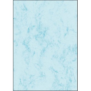SIGEL Briefpapier Marmor blau DIN A4 200 g/qm 50 St.