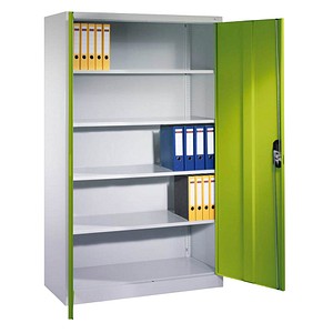 4064615207854 - CP Stahlschrank C 2000 Acurado 9480-000 S10758 lichtgrau clowngrün 1200 x 500 x 1950 cm aufgebaut 4064615207854 - CP Stahlschrank C 2000 Acurado 9480-000 S10758 lichtgrau clowngrün 1200 x 500 x 1950 cm aufgebaut