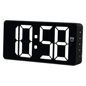 4047443519870 - 185896 Uhren und Wecker Digitaler Wecker Bali mit Temperaturanz Nachtmodus 185896 185896 4047443519870