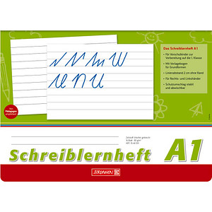 4003273134492 - Schreiblernheft 10-44001 Lineatur A1 A4 quer 90g grün 4003273134492 Brunnen 4003273134492 - Schreiblernheft 10-44001 Lineatur A1 A4 quer 90g grün 4003273134492 Brunnen