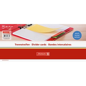 4003273168862 - Trennstreifen blau 180 g qm Karton 10 St
