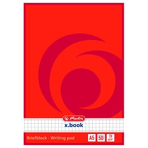 4008110717531 - 10 x Briefblock A5 kariert 50 Blatt 70g qm holzfrei weiß 4008110717531 - 10 x Briefblock A5 kariert 50 Blatt 70g qm holzfrei weiß