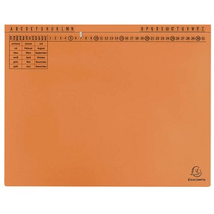 4010903711091 - Hängehefter Exaflex Standard HängeheftOe Amtsheftung   kaufmännische Heftung orange