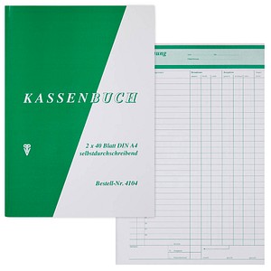 4019333041044 - 4104 Kassenbuch A4 2x40BL 4019333041044 4104 4019333041044 - 4104 Kassenbuch A4 2x40BL 4019333041044 4104