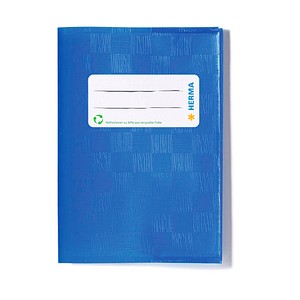4008705198974 - Heftschoner PP A6 hoch dunkelblau 4008705198974 Herma