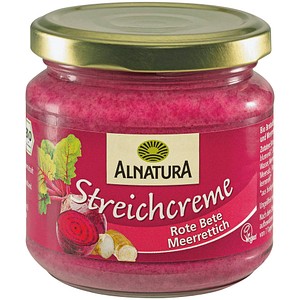 4104420045866 - Rote Bete Meerrettich Bio-Brotaufstrich 4104420045866 ALNATURA 180 Gramm