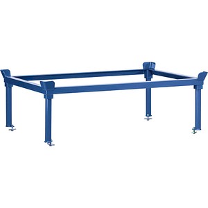 4017976229218 - Aufsetzrahmen für Paletten-Fahrgestell Palettengröße 1200x800 mm 370 652 mm hoch - Fetra
