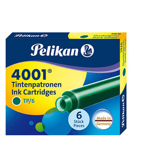Pelikan 4001 TP/6 Tintenpatronen für Füller dunkelgrün 6 St.