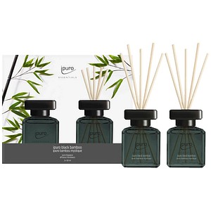 4051281921733 - ipuro Raumduft ESSENTIALS black bamboo herb 2x 500 ml 2 St