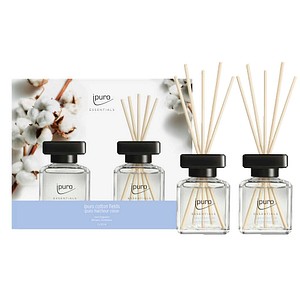 4051281921214 - ipuro Raumduft ESSENTIALS cotton fields blumig 2x 500 ml 2 St