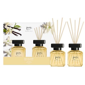 4051281921672 - ipuro Raumduft ESSENTIALS soft vanilla Vanille 2x 500 ml 2 St