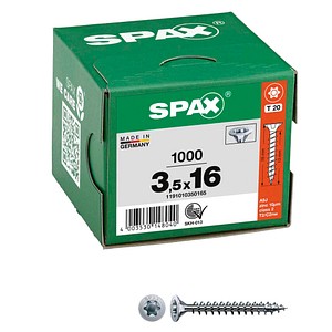 4003530148040 - Universalschrauben T20 Senkkopf WIROX 1191010350165 35 mm x 16 mm 4003530148040 1000 Stück 4003530148040 - Universalschrauben T20 Senkkopf WIROX 1191010350165 35 mm x 16 mm 4003530148040 1000 Stück