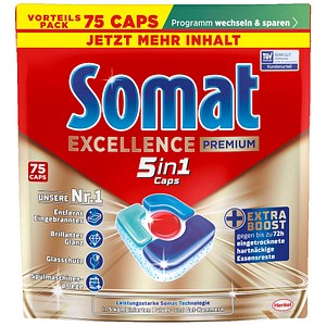 Somat EXCELLENCE PREMIUM 5in1 Spülmaschinentabs 75 St.