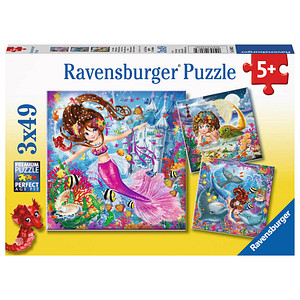 4005556080632 - Ravensburger Kinderpuzzle - 08063 Bezaubernde Meerjungfrauen - Puzzle für Kinder ab 5 Jahren mit 3x49 Teilen 4005556080632 - Ravensburger Kinderpuzzle - 08063 Bezaubernde Meerjungfrauen - Puzzle für Kinder ab 5 Jahren mit 3x49 Teilen