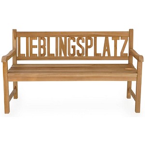 Garden Pleasure Gartenbank LIEBLINGSPLATZ 940293 natur Holz 150,0 cm