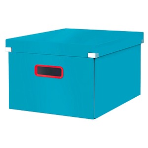 4002432128617 - AKTION  LEITZ Click & Store Cosy Aufbewahrungsbox 185 l blau 281 x 370 x 200 cm mit Prämie nach Registrierung